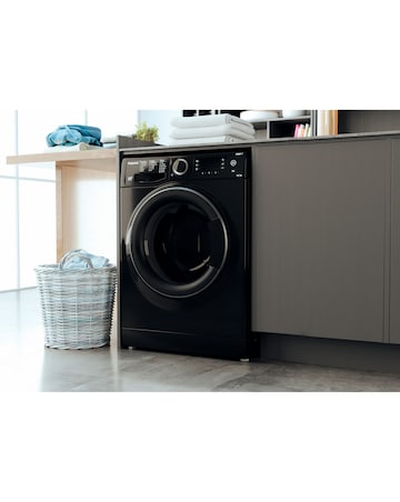 Hotpoint RD966JKDUKN 9+6KG 1600rpm Washer Dryer - Black