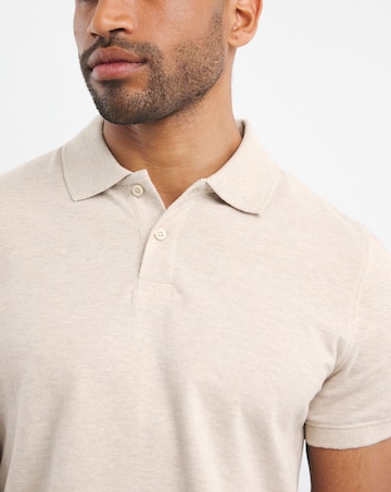 Pique Marl Polo Long