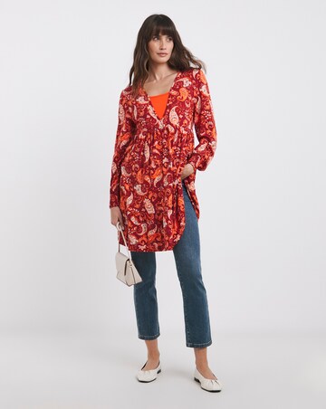 Joe Browns Paisley Long Sleeve Jersey Tunic