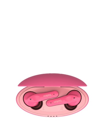 Belkin SoundForm Nano Wireless Earbuds for Kids - Pink
