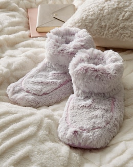 Warmies Marshmallow Boots - Pink