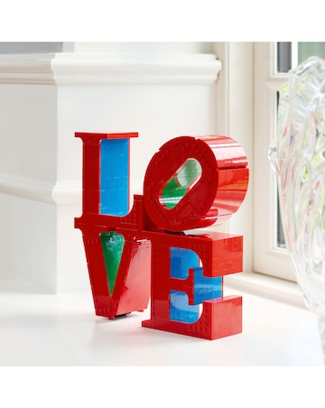 LEGO Art LOVE Building Set for Adults Gift for Couples and Home Decor Idea 31214