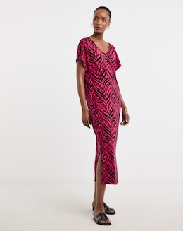 Great Value Soft Touch Midi T-Shirt Dress