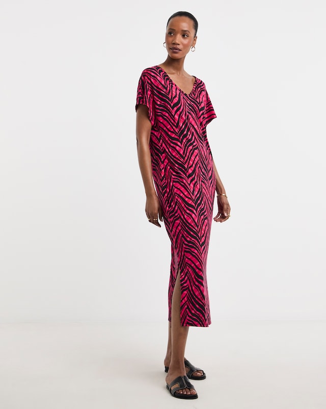 Great Value Soft Touch Midi T-Shirt Dress