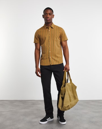 Short Sleeve Stripe Shirt