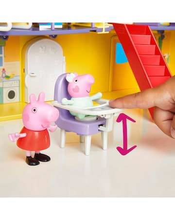 Peppa Pig's Big Family House Playset with Baby Evie