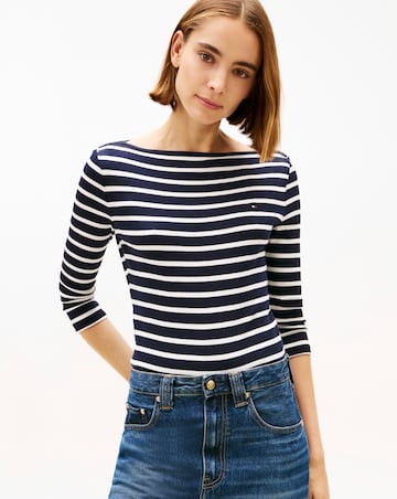 Tommy Hilfiger Slim Boat Neck Tee