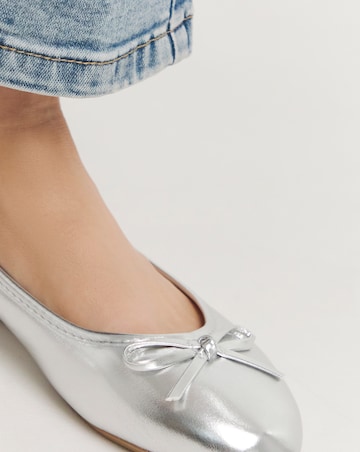 Selena Classic Flat Ballerina Shoes Extra Wide EEE Fit Simply Comfort