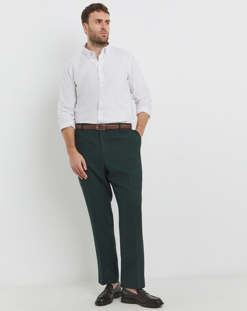 Plain Brushed Flannel Suit Trouser