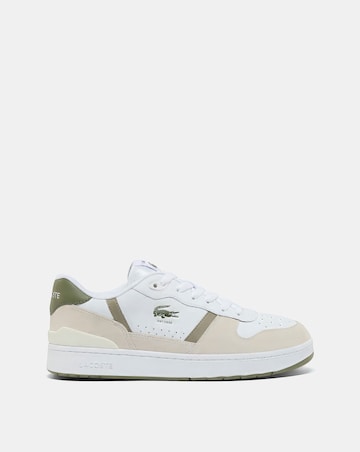 Lacoste T-Clip Set Trainers - White/Olive