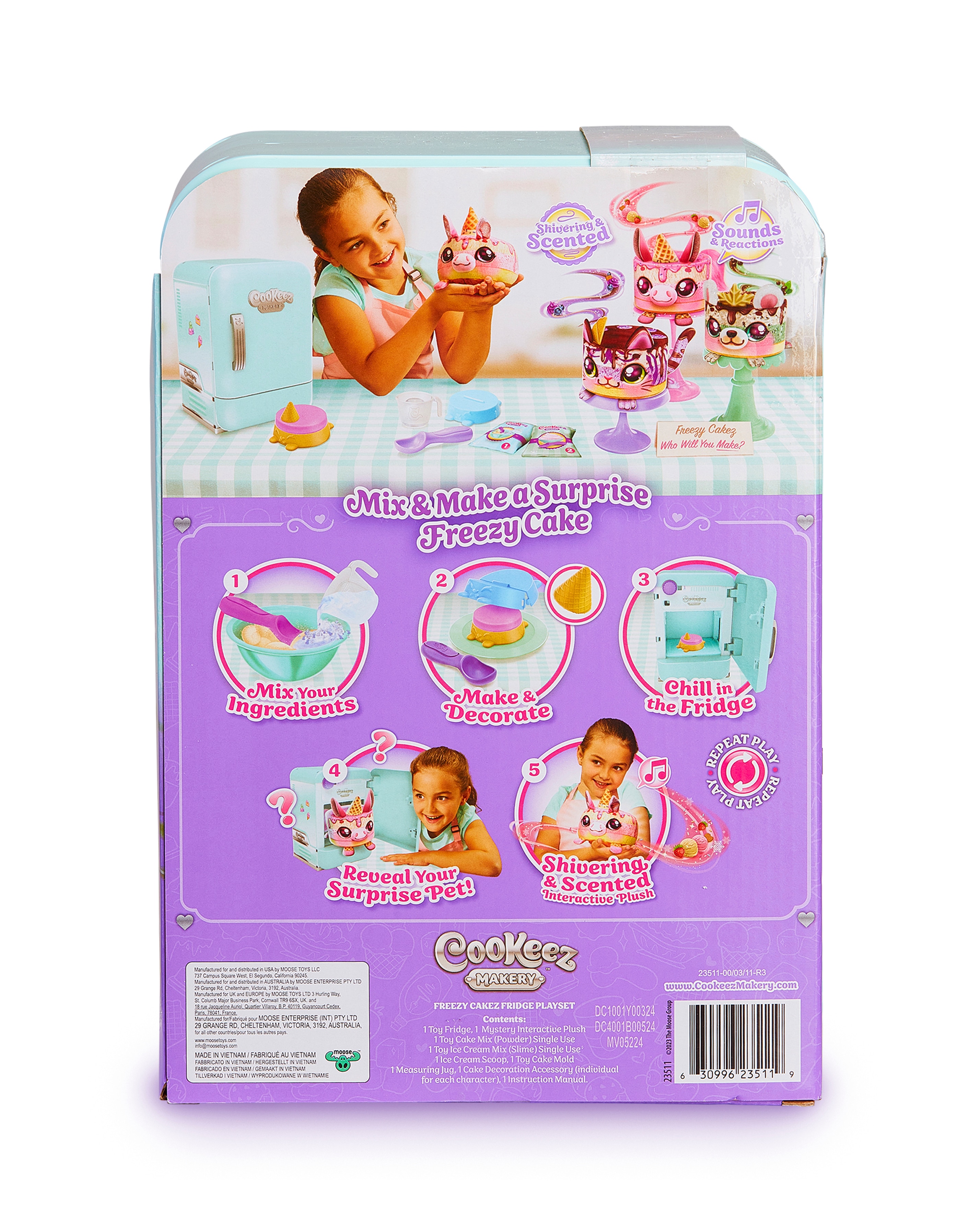 Cookeez Makery S2 Freezy Cakez Playset | JD Williams