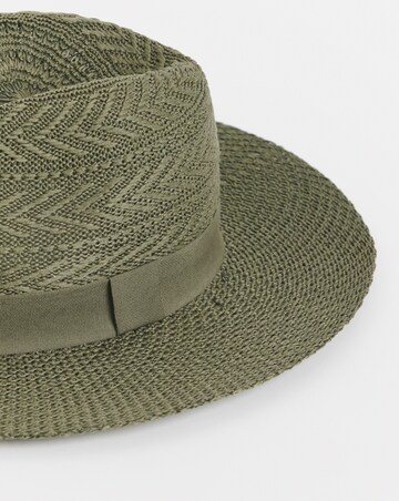 Khaki Western Cowboy Straw Hat