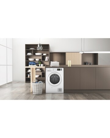 Hotpoint NTM1192 UK 9kg Heat Pump Tumble Dryer - White