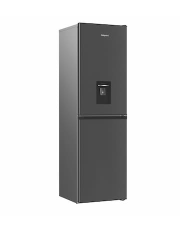 Hotpoint HPKH1261WXBR4UK 50/50 Fridge Freezer With Water Dispenser - Dark Silver