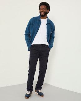 FatFace Modern Coastal Chino Trouser - Navy