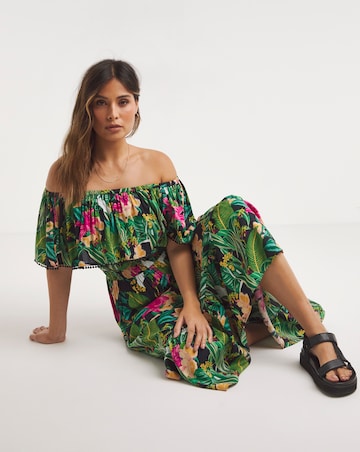 Tropadelic Bardot Maxi Beach Dress