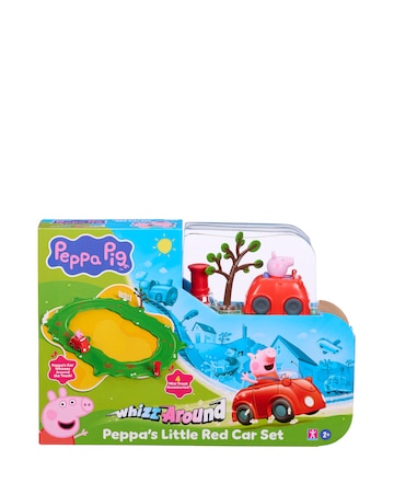 Peppa Pig Whizz-Around - Peppa's Little Red Car Set