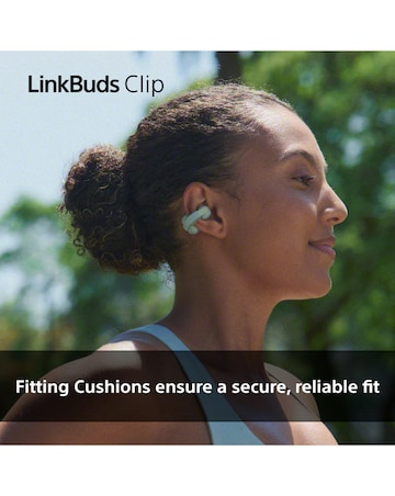 Sony LinkBuds Clip Open-Ear True Wireless Earbuds - Green