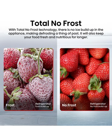 Hisense PureFlat RF632N4AIE1 Total No Frost American Fridge Freezer Silver