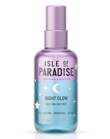 Isle of Paradise Night Glow Self Tan Face Mist 100ml