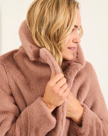 Fatface Esme Long Fur Coat