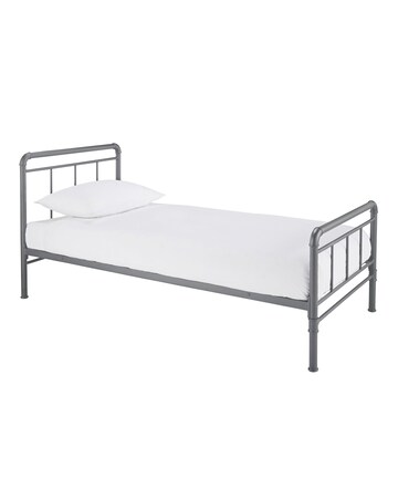 Bowen Metal Bed Frame with 3 Layer Memory Foam Hybrid Mattress