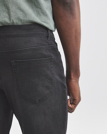 Union Slim Fit Stretch Jeans Blackwash