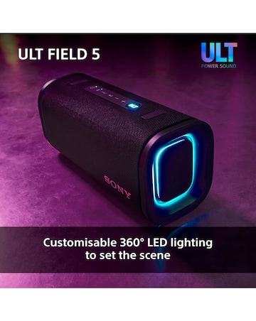 Sony ULT Field 5 Portable Wireless Speaker - Black