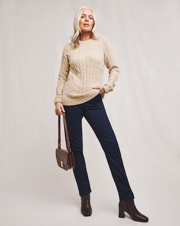 Julipa Mixed Cable Chenille Jumper