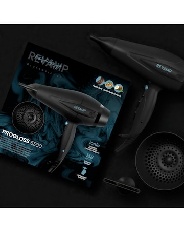 Revamp Progloss 5500 AC Professional 2400W Hair Dryer with Diffuser