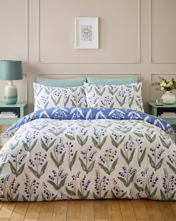 Julipa Lily Bluebell Duvet Cover Set