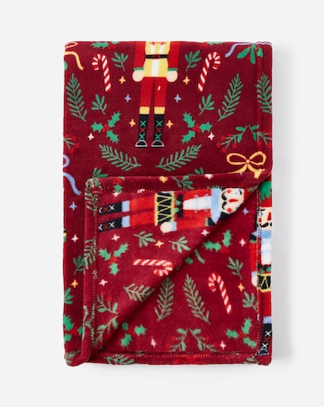 Nutcracker Fleece Throw