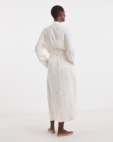Celestial Linen Maxi Dressing Gown