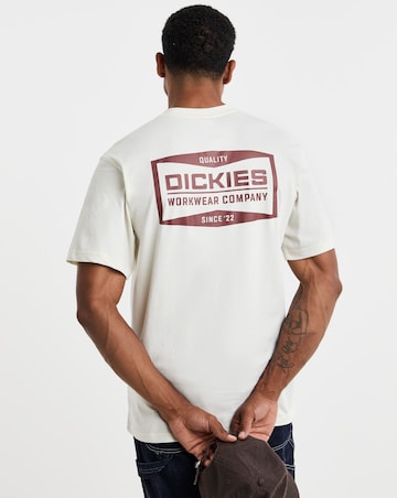 Dickies Bolivar Short Sleeve Back Graphic T-Shirt - White