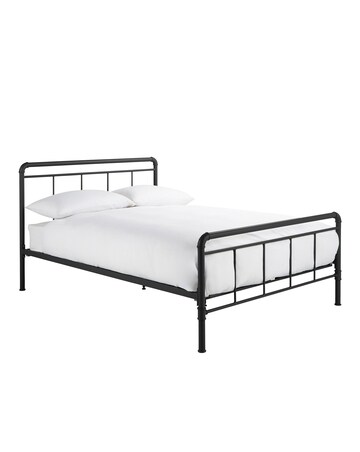 Bowen Metal Bed Frame with 3 Layer Memory Foam Hybrid Mattress