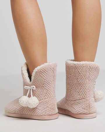 Dory Slipper Boots - Extra Wide Fit (EEE)