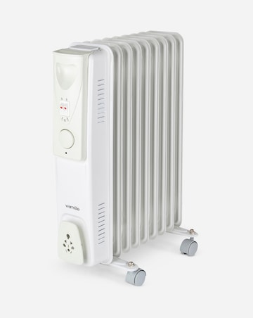 Warmlite WL43004YTW 2kW Oil Filled Radiator