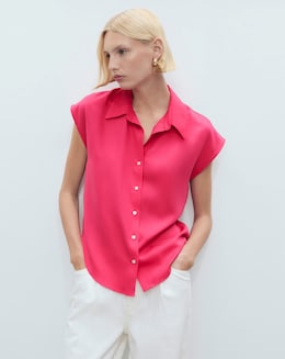 Mango Sleeveless Shirt