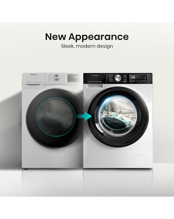 Hisense 3S Series WD3S8043BW3 WiFi-enabled 8kg Washer Dryer - White