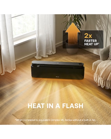 Dimplex DXBC22 Baseboard Convector Heater 2.2kW- Black