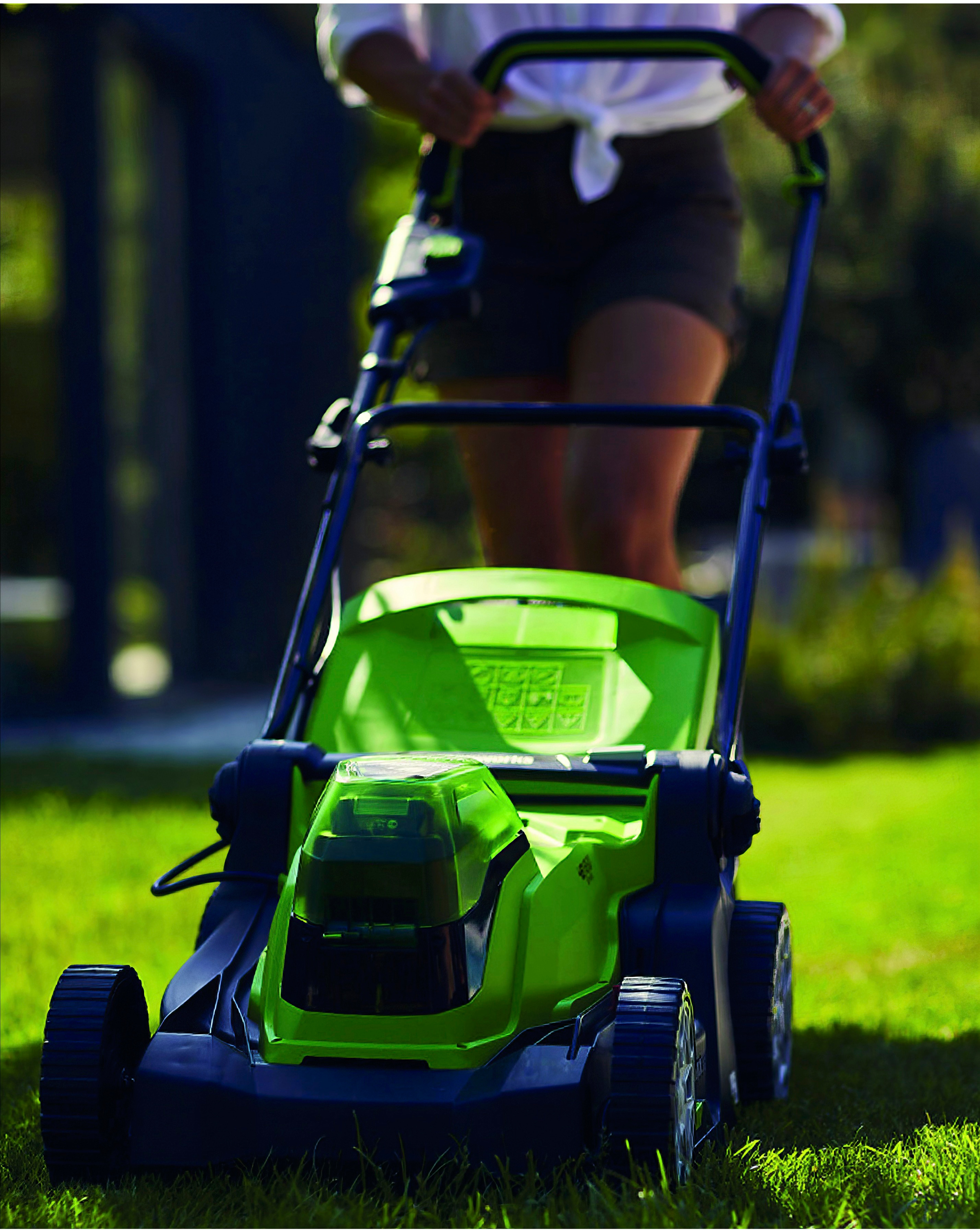 Lawn Mower G24x2lm36k2x Greenworks 48v Cordless 36cm