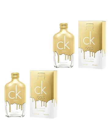 CK one gold 100ml EDT BOGOF