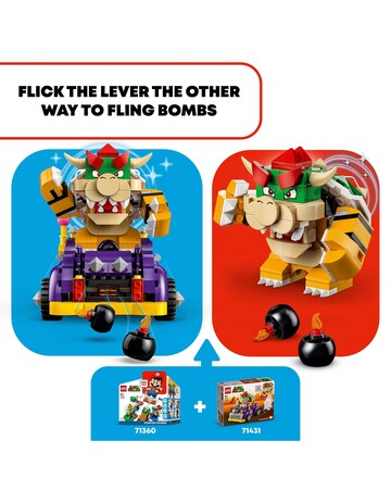 LEGO Super Mario Bowser's Muscle Car Expansion Set Toy 71431