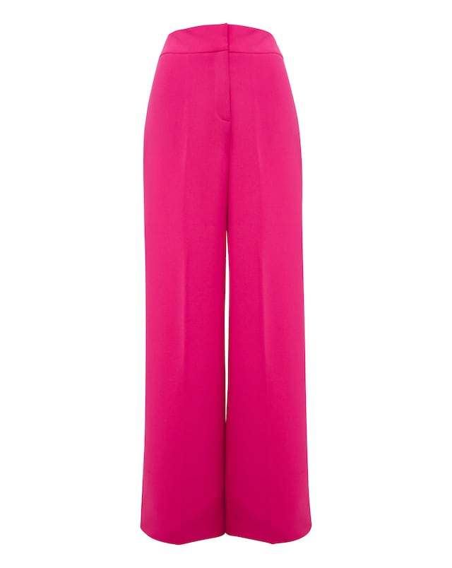 Anthology Magisculpt Wide Leg Crepe Trouser With Deep Wasitband