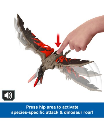 Jurassic World Chaos Theory Wild Roar Pteranodon Action Figure