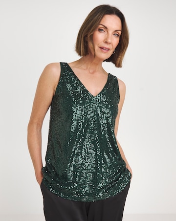 Sequin Vest