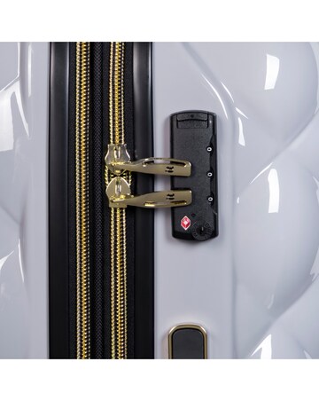 IT Luggage St Tropez Trois 3pc Suitcase Set - Silver