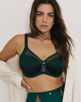 Elomi Cate Allure Full Cup Wired Bra Emerald