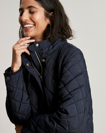Joules Chatham Quilted Longline Jacket