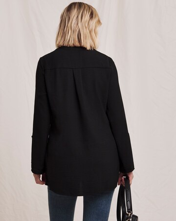 Julipa Pintuck Notch Neck Tunic